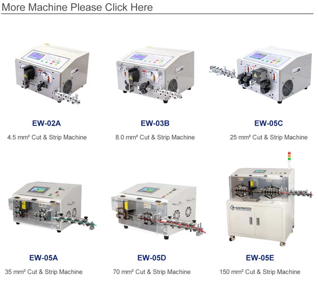 Eastontech Ew-02A Cable Wire Harness Automatic Computer Wire Stripping Peeling Cutting Machine Cable Stripper Machine