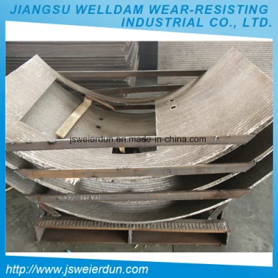 Overlay Welding Plate Construction Machine Production Line Accessories From Steel Hard Metals